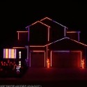 Awesome Halloween Light Display [VIDEO]