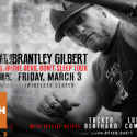 Brantley Gilbert Ticket Stops